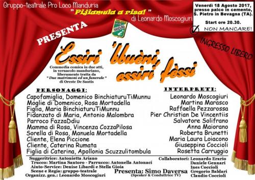 Teatro In Vernacolo Manduriano - Manduria