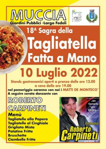 Sagra Della Tagliatella Fatta A Mano - Muccia