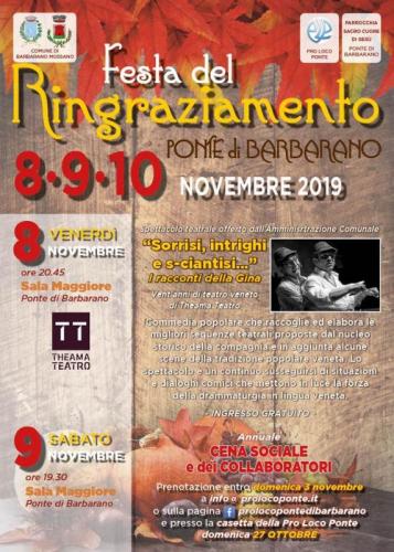 Festa Del Ringraziamento - Barbarano Mossano