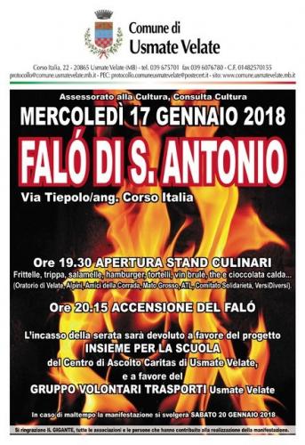 Falò Di S.antonio - Usmate Velate