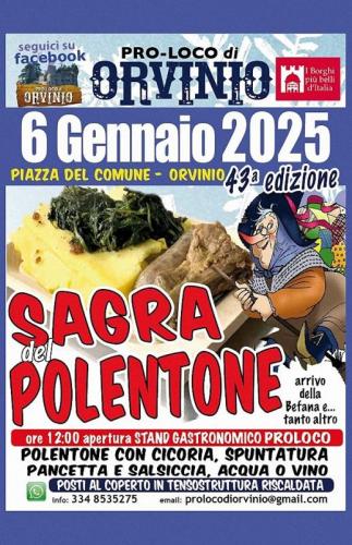 Sagra Del Polentone Di Orvinio - Orvinio