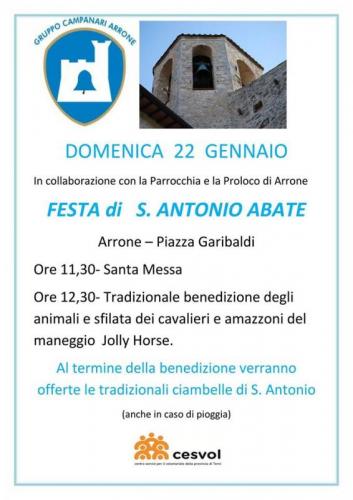 Festa Di  Sant'antonio Abate - Arrone