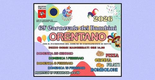 Carnevale Dei Bambini A Orentano - Castelfranco Di Sotto
