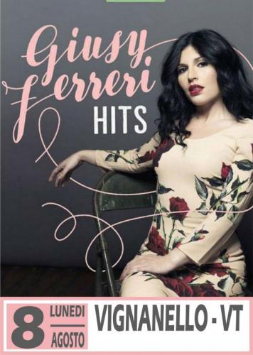 Giusy Ferreri In Concerto - Vignanello
