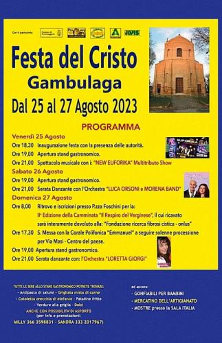 Festa Del Cristo A Gambulaga - Portomaggiore