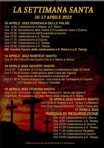 Settimana Santa  A Caprarola - Caprarola
