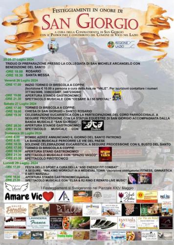 Festeggiamenti Di San Giorgio A Vico Nel Lazio - Vico Nel Lazio