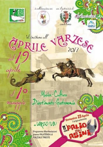 Aprile Varzese E Palio Degli Asini - Varzo