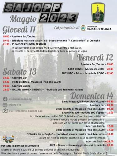 Festa Di Sajopp  - Cassago Brianza