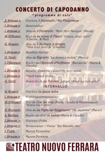 Concerto Di Capodanno - Ferrara