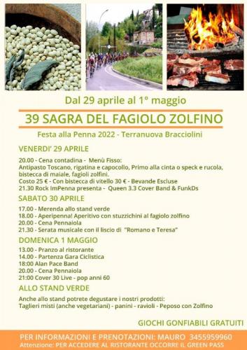 Sagra Del Fagiolo Zolfino Alla Penna - Terranuova Bracciolini