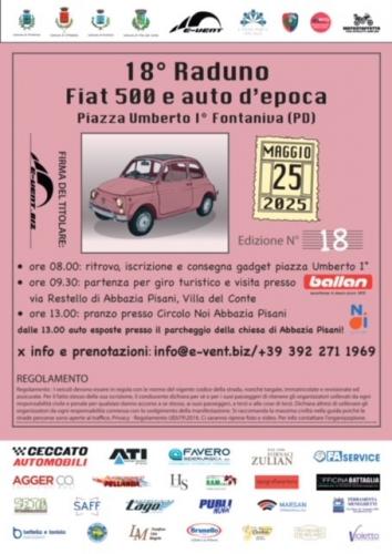 Raduno Della Mitica 500 - Fontaniva