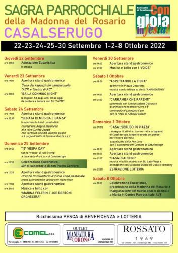 La Sagra Della Madonna Del Rosario - Casalserugo