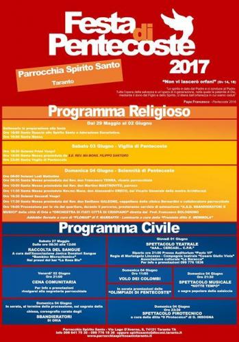 Festa Di Pentecoste - Taranto