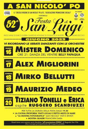 Festa Di San Luigi A San Nicolo Po  - Bagnolo San Vito