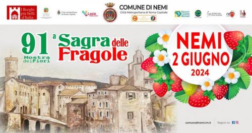 Sagra Delle Fragole E Mostra Dei Fiori - Nemi