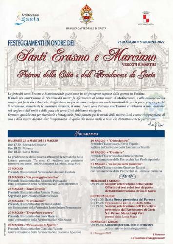 Solennità Di Sant'erasmo E Marciano - Gaeta