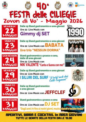 Festa Delle Ciliegie A Zovon Di Vò - Vò