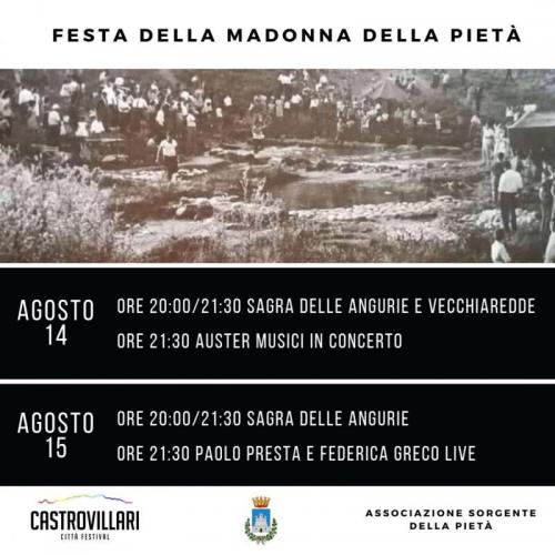 Festa Della Madonna Della Pieta A Castrovillari - Castrovillari