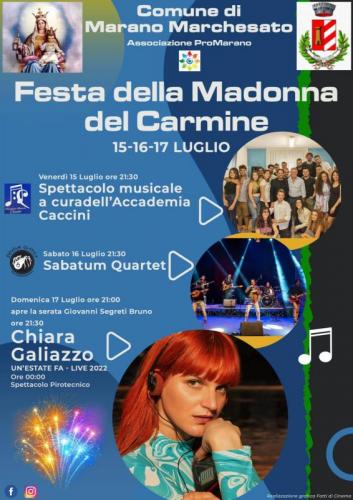 Festa Madonna Del Carmine A Marano Marchesato - Marano Marchesato