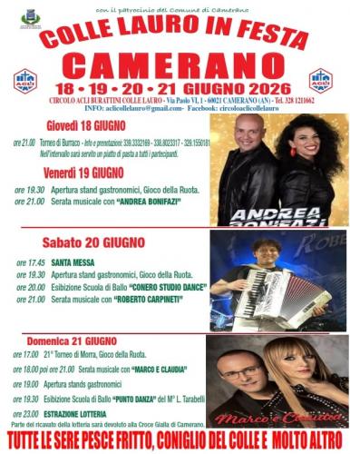 Colle Lauro In Festa - Camerano