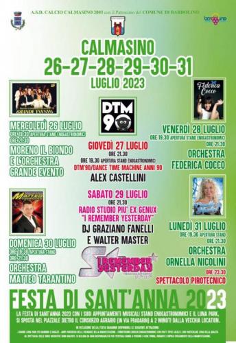 Festa Di Sant'anna A Calmasino - Bardolino