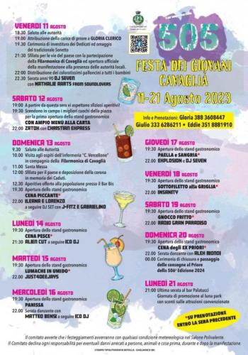 Festa Dei Giovani A Cavaglia - Cavaglià