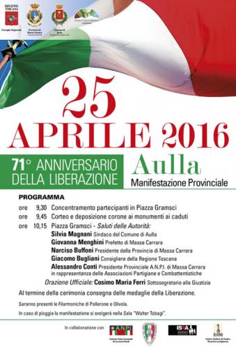 Anniversario Della Liberazione - Aulla
