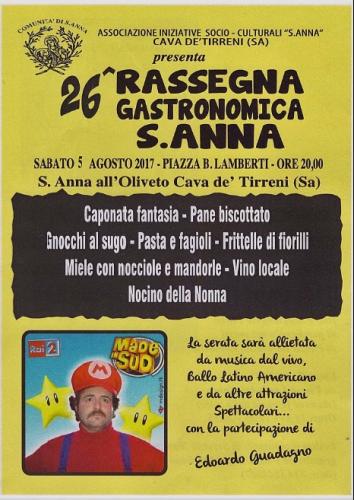 Rassegna Gastronomica S. Anna - Cava De' Tirreni