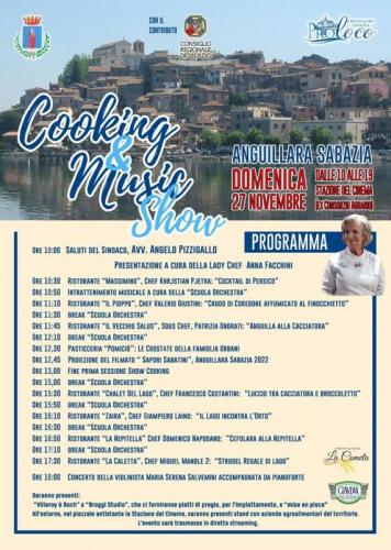 Cooking E Music Show Ad Anguillara - Anguillara Sabazia