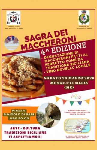 Sagra Dei Maccheroni A Mongiuffi Melia - Mongiuffi Melia