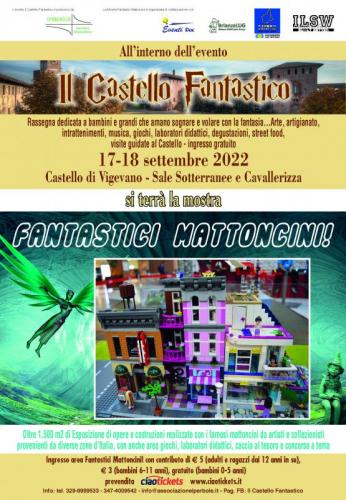 La Mostra Fantastici Mattoncini Cavallerizza Del Castello Di Vigevano - Vigevano