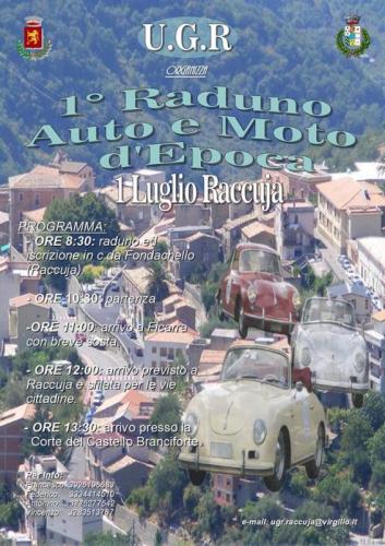 Raduno Auto E Moto D'epoca A Raccuja - Raccuja