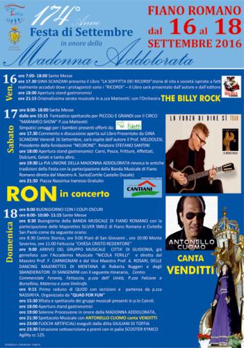 Festa Della Madonna Addolorata - Fiano Romano