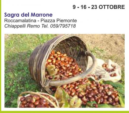 Sagra Del Marrone - Guiglia