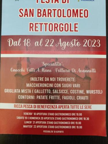 Sagra Di Rettorgole - Caldogno