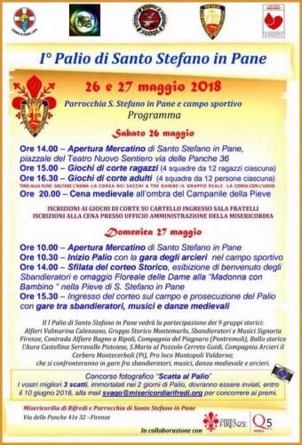 Palio Di Santo Stefano In Pane A Firenze - Firenze