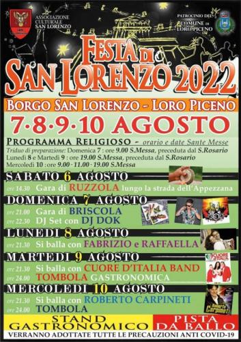 Festa Di San Lorenzo A Loro Piceno - Loro Piceno