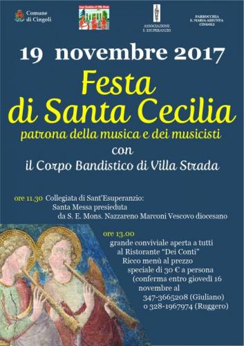 Festa Di Santa Cecilia - Cingoli