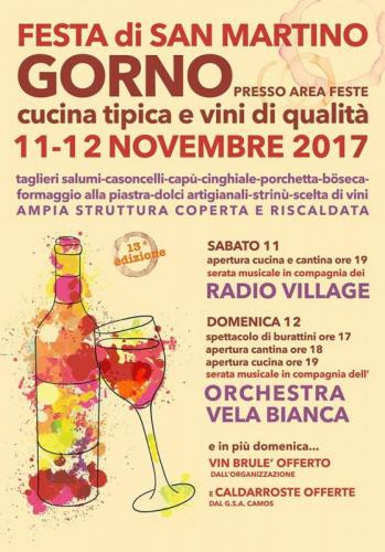 San Martino Ogni Mosto è Vino - Gorno