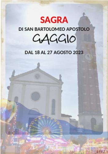La Sagra Di San Bartolomeo A Gaggio Di Marcon - Marcon