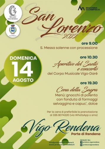 Festa Di San Lorenzo A Porte Di Rendena - Porte Di Rendena