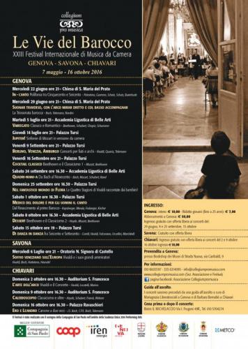Festival Internazionale Musica Da Camera - Chiavari