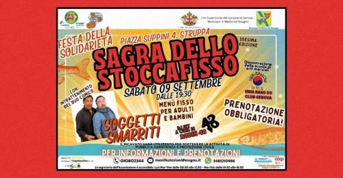Sagra Dello Soccafisso E Festa Della Solidarieta A Struppa - Genova