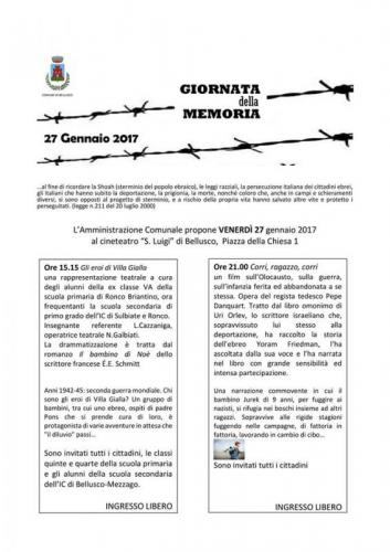 Speciale Giorno Della Memoria - Bellusco