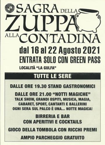 La Sagra Della Zuppa Alla Contadina - Massarosa