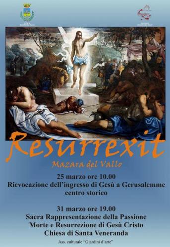 Sacra Rappresentazione Della Passione Di N.s. Gesù Cristo - Mazara Del Vallo