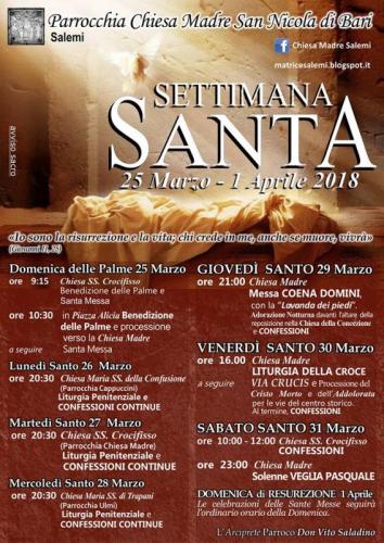 La Settimana Santa A Salemi - Salemi