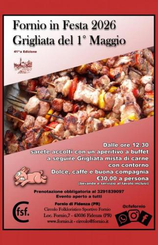 Grigliata Del 1° Maggio A Fornio - Fidenza