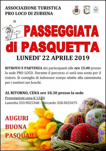 Passeggiata Di Pasquetta - Zubiena